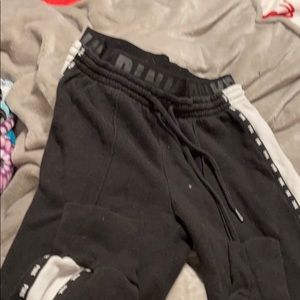 Pink sweatpants